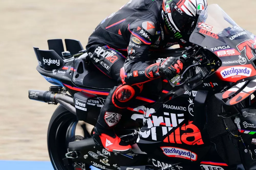 Aprilia Kembangkan Penstabil Bagian Belakang RS-GP